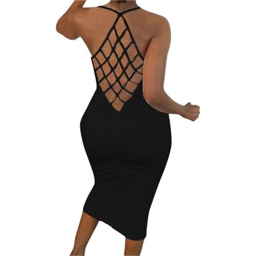 Splicing Fishnet Backless Sleeveless Skinny Maxi Dress Elegant Women Evening Party Dresses Solid Bodycon Sheath Clubwear Robes