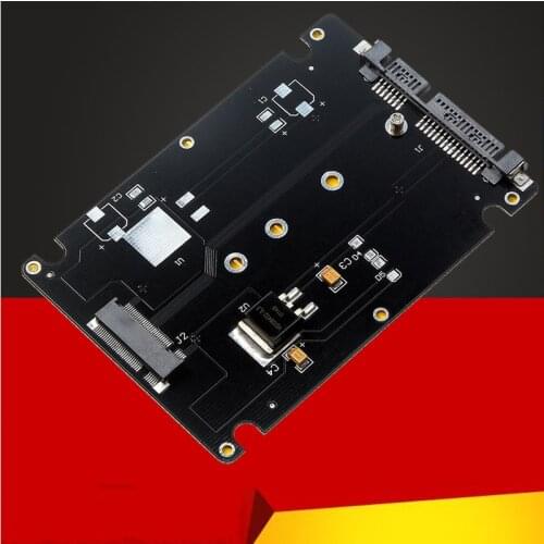 BTBcoin Enclosure M.2 NGFF SSD to 2.5" SATA Adapter Card With 7MM Thickness Case NGFF M2 SSD Case SSD Enclosure Box HDD Case NEW