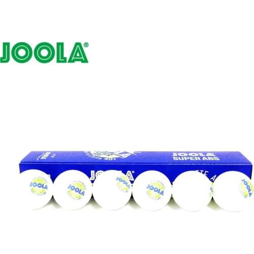 12 Balls JOOLA 3-Star SUPER ABS (2019 New, Seamed) Table Tennis Ball ITTF Approved New Material Plastic 40+ Seam Ping Pong Balls