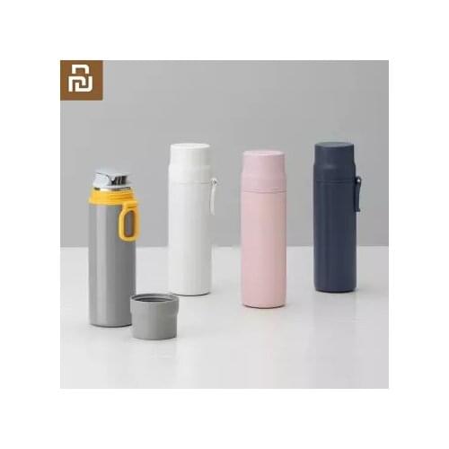 New Youpin Enjoy the mug 24h super lock temperature a cup for dual use portable drink 316 stainless steel mirror liner