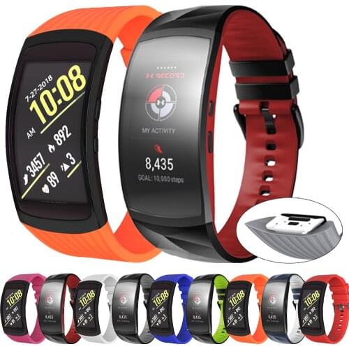 New Silicone Watch Band For Samsung Gear Fit 2 Pro fitness Replacement Wrist Strap For Samsung Gear Fit2 SM-R360 Smart Bracelet