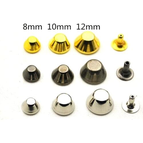 Riveted Purse feet, golden,gun,silver ,1000sets