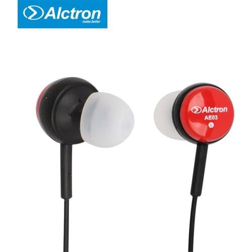 Alctron AE03 portable monitor in-ear earphone 3.5mm stereo In-ear earbud earphone for Mobile Phone , MP3 such music devices