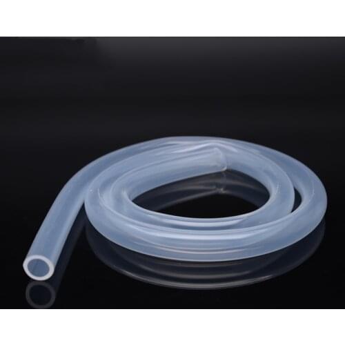 1m Transparent Silicone Tube Silicone Rubber Unscented Food Grade High Temperature Resistant Hose 4/6/8/10/12mm ID*OD