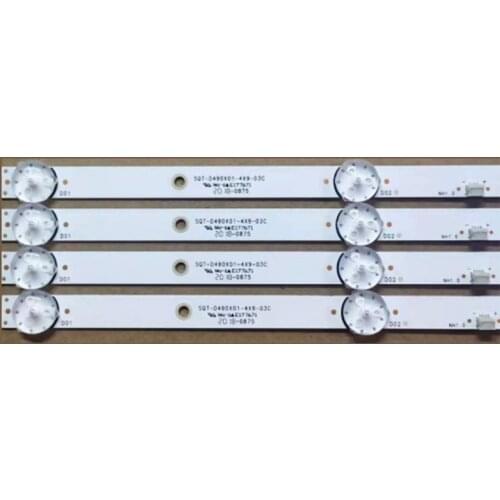 Led backlight strip 5lamp for SQT-D490X01-4X9-03C 40