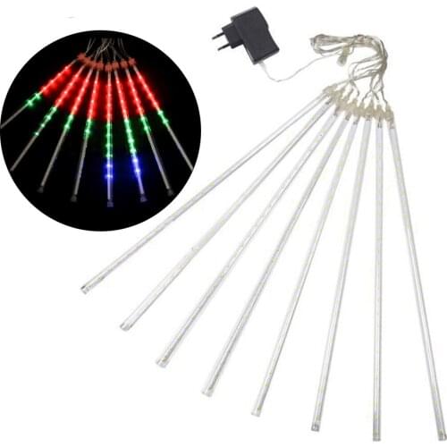 30cm Waterproof Meteor Shower Led Lights 8 Tube LED String Lights For Outdoor Holiday Christmas Tree Decoration EU/US Plug