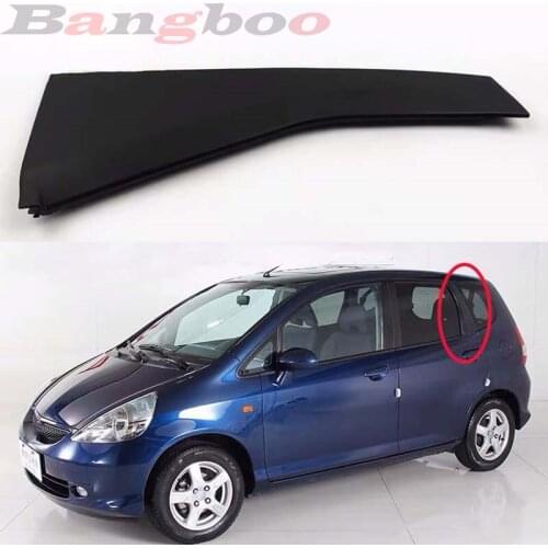 Car Rear Door C Pillar Garnish Trim Panel For HONDA FIT JAZZ GD1 GD3 2003 2004 2005 2006 2007 2008 Rear Window C Pillar Cover