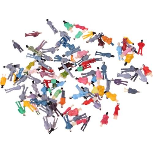 1/150 N Scale Painted People Passenger Figures Model Toy Train Graden Scene