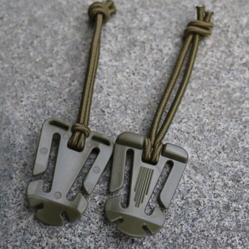 10 Pcs/lot ITW Webdom Dominator Molle Backpack Carabiner Elastic Rope Webbing Buckle Winder EDC GEAR outdoor camping TOOL FW005
