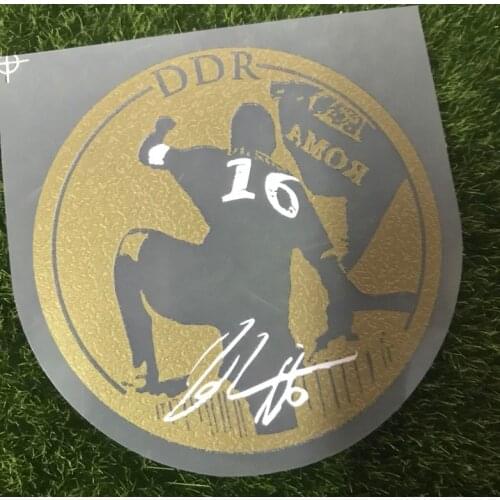 2019 Farewell De Rossi Testimonial Patch Iron On Heat Transfer Soccer Patch Badge