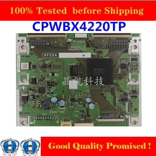 4220TP Tcon Board for SHATP TV Original Product for LCD-46LX710A T-CON Board KF294 XF294WJ CPWBX4220TP Logic Board TV Card