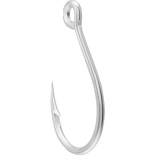 5Packs Mustad 10121 High Carbon Steel Barbed Hook Sea Fishing Black Fish Hook Snakehead Fishing Pesca