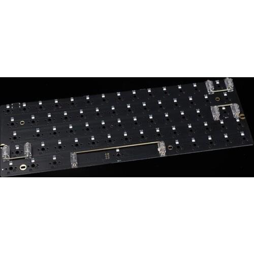6.25u 2u Transparent Gilded Screws PCB Satellite Axis For DIY Mechanical Gaming Keyboard Maintenance Plastice Satellite Axis