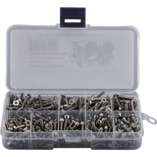 RC Car Screw Stainless Steel Screws Box Repair Tool Kit For Axial Capra1.9UTB RC Fix Repair Tools Accessories