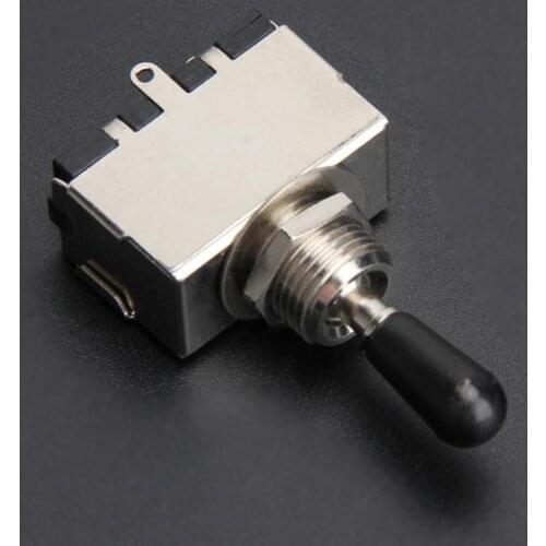 Chrome 3 Way Pickup Toggle Switch Pickup Selector For Guitars Box Design