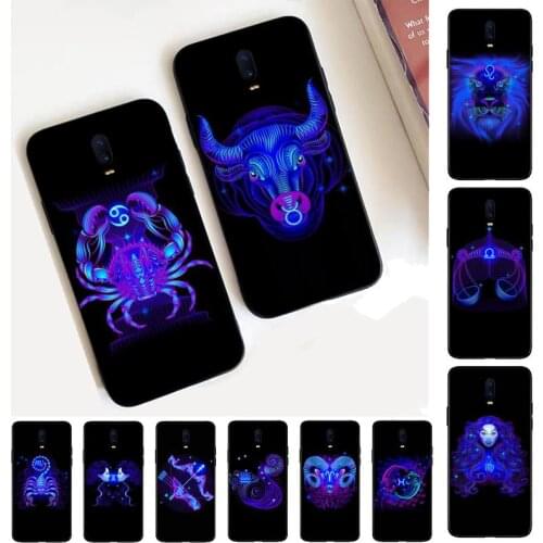 FHNBLJ Zodiac Signs Phone Case for Vivo Y91C Y11 17 19 53 81 31 91 55 V17 11i 9 fot oppo