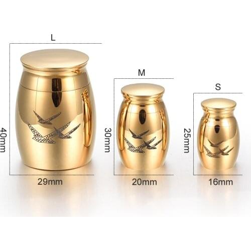 Mini Keepsake Funeral Urn- Cremation Urns for Human Ashes Adult or Infant / Pet - Hand Engraved