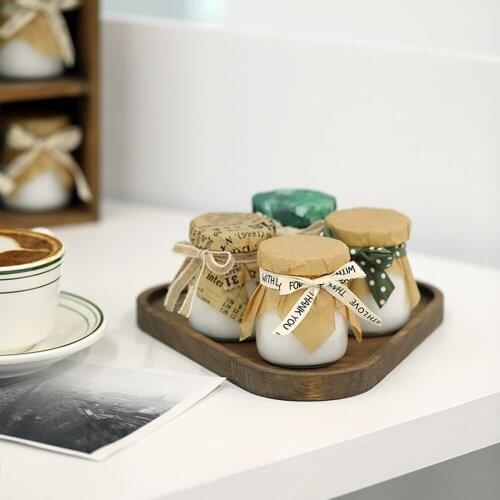 Mori series pudding cup model retro dessert props bakery shop window prosthesis model childrens selfie props