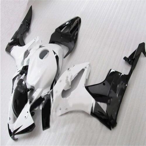 NEW-injection mold body fairings kits for CBR 600 RR F5 fairing set 07 08 CBR 600RR CBR600RR 2007 2008 white black parts kits
