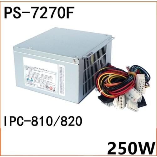 New PSU For EVOC ATX 810 820 250W Power Supply PS-7270F Replace PS-7270B/ATX PS-7270C