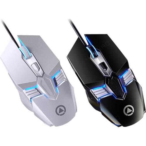 LX0B Wired Gaming Mouse, Ergonomic USB Optical Mouse Compatible with Windows PC, Laptop, Desktop, Notebook