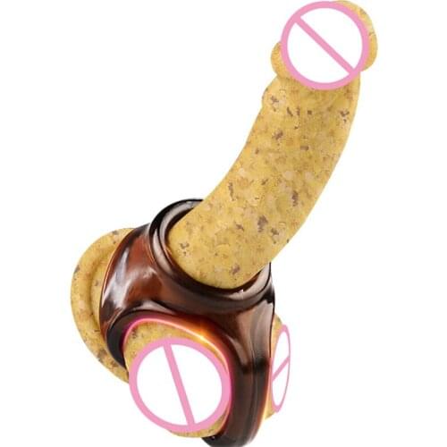 Sex Penis Ring Silicone Scrotum Bondage Chastity Cage Cock Ring for Man Adult Sex Toys Delay Ejaculation Penis Extender Sex Shop