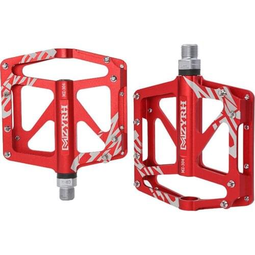 Bicycle Pedals On For MTB Mountain Road Bike Pedals Sealed 3-Bearing 9/16 Inch Spindle Ultralight Aluminium Alloy Cycling Pedals