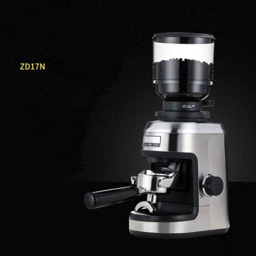 Welhome Electric Grinder Commercial Coffee Bean Crush Small Home Grinding Ration Prevent Flying Powder With LED Light ZD-17N