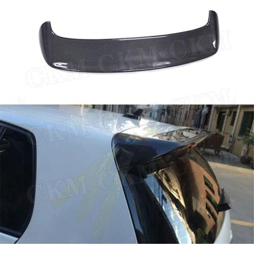 Carbon fiber Rear Spoiler Window Wings for Volkswagen VW Golf 6 MK6 VI Standard Spoiler 2010-2013 Not For GTI R