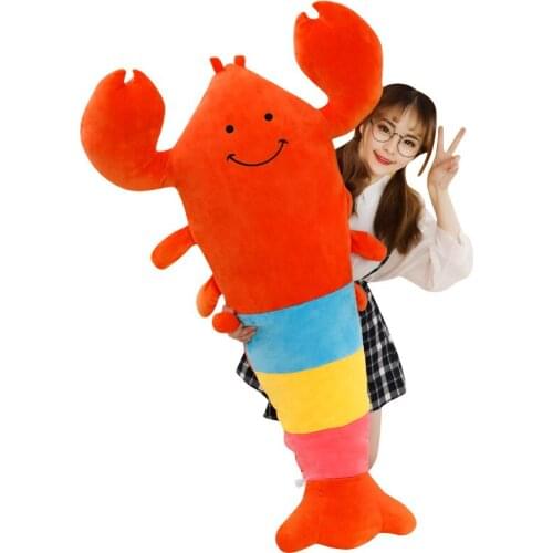 1pc 45-100cm Cute Corphish Plush Toys for Children Stuffed Animal langouste Doll Soft Pillow Creative Gift for Girls Home Decor