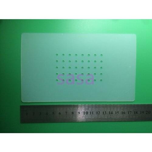 10pcs =5set 11cm*19cm lcd Separator non-slip rubber mat mobile phone LCD and touch screen separator skid rubber mat + holes