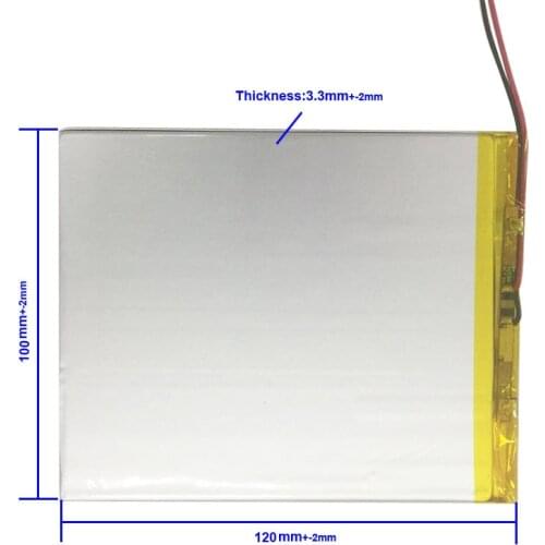 3.7V polymer lithium battery, 3098125 6000MAH mobile power, tablet PC, 3298125p Rechargeable Li-ion Cell 3598125 3398125