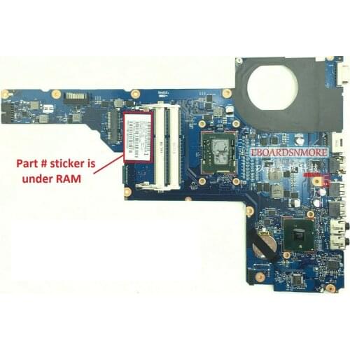 653087-001 for HP Pavilion G6 G6-1000 Laptop Motherboard i3-370M cpu onboard