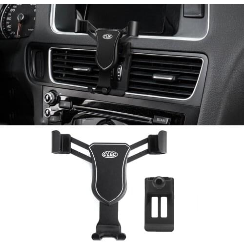For Audi Q5 8R 2012-2016 Auto Car Smart Cell Hand Phone Holder Air Vent Cradle Mount Stand Accessory for Iphone Xiaomi Samsung
