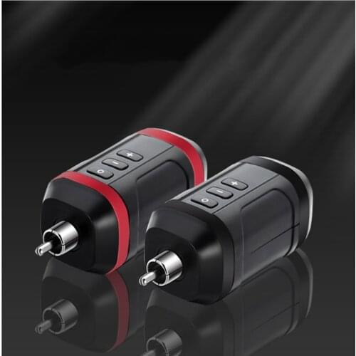 Newest Wireless Tattoo Battery Power Supply RCA Audio DC Interface For Rotary Machine Fount Adapter Fast Chargering