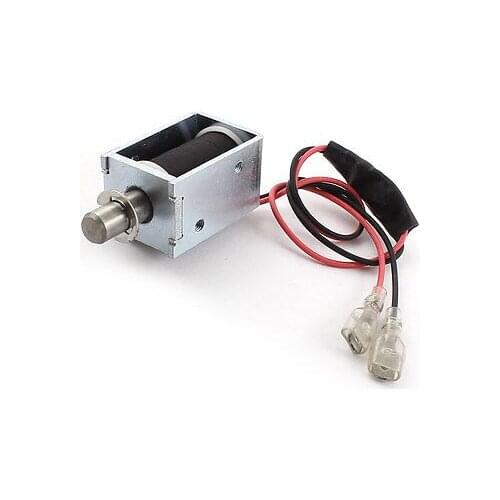 110V 12mm 150g Open Coil Form Pull AC Solenoid Electromagnet Actuator