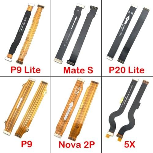 Main Board Motherboard Connector Flex Cable For Huawei P10 P20 Lite Mate 8 9 10 20 Nova 2s 3 3i 4 Y6 Prime Y9 2018