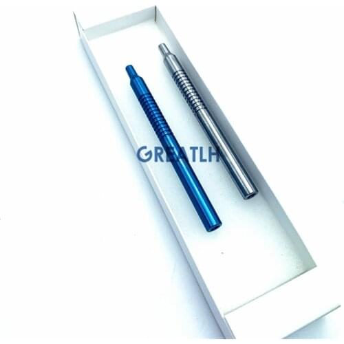 9cm Ophthalmic infusion handpiece Stainless steel titanium handle Ophthalmic eye tools