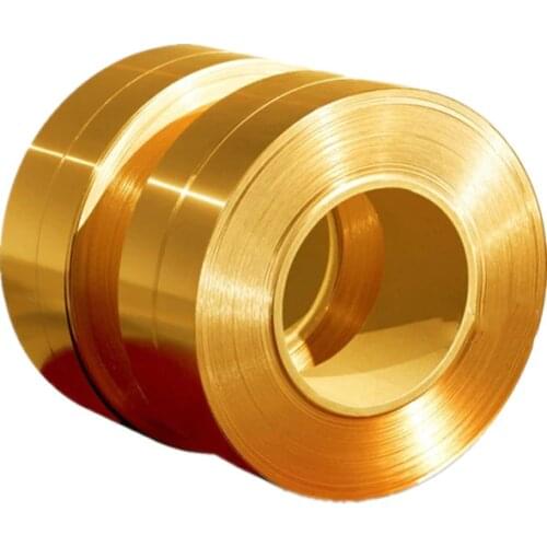 Brass Sheet Brass Flat Thick 0.01-1.0mm Width 100/200/300/305mm Brass Metal Thin Sheet Foil Plate