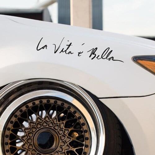 Newest New waterproof Luxury car sticker Design Funny Pretty car decor Cute 2017 Goods Best Beauty Beautiful Item