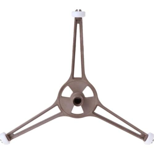 MEXI Microwave Oven Plastic Triangle Shaped Tray Support For 24.5cm Flat Glass Plate