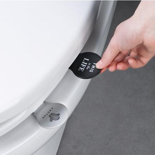 Portable Foldable Toilet Seat Cover Lifter Sanitary Closestool Cover Lift Handle For Travel Home Bathroom Toilet Accessories