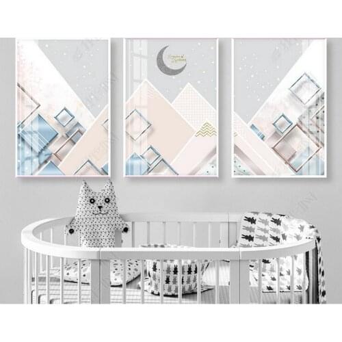 Posters Nordic Abstract Painting Geometry Canvas Pictures For Living Room Home Decor Posters And Prints Canvas Art Unframed