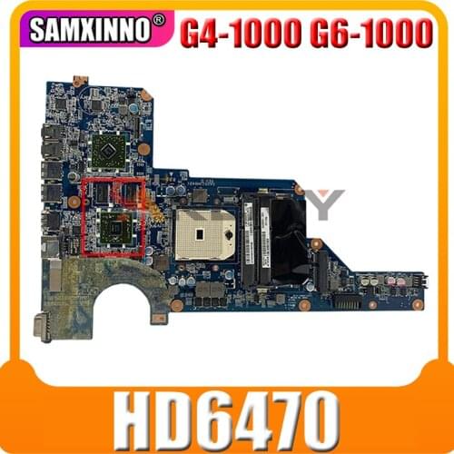 R23 649950-001 For HP Pavillion G4-1000 G6-1000 HD6470 S1 Notebook Mainboard DA0R23MB6D0 216-0809024 Laptop Motherboard