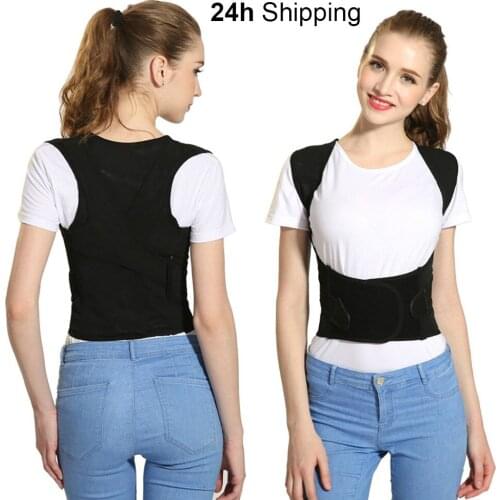 Adjustable Posture Corrector Back Support Shoulder Back Brace Posture Correction Spine Posture Corrector Postural Fixer Tape