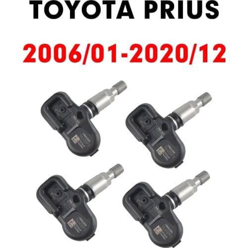 Tire Pressure Sensor Monitoring System For TOYOTA PRIUS (2006-2019) TPMS 315&433MHz 4260733011 4260702030 4260706020 4260748020