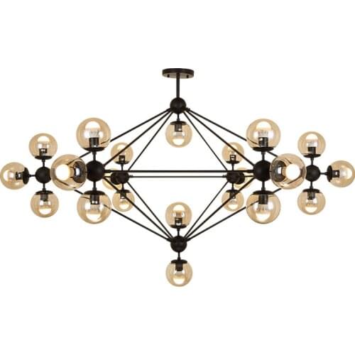 Modern Led Celling Light Glass Ball Nordic Creative Lighting Fixture Living Bedroom Restaurant Indoor Decoration Luminaire Lamps