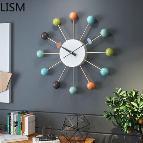 Decorations for Home Nordic Style Clock Home Decore Living Room Unusual Wall Clock Gamer Decoracion Silent Orologio Da Parete