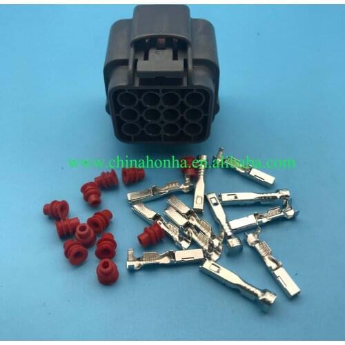 10pcs 6195-0149 car Electrical Connector DL 090 12 Pin Female With Terminals and Seals