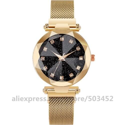 100pcs/lot 8712 New Womens Watches Wholesale Magnetic Watches Fashion Relojes Mujer Wild Sweet New Wristwatch